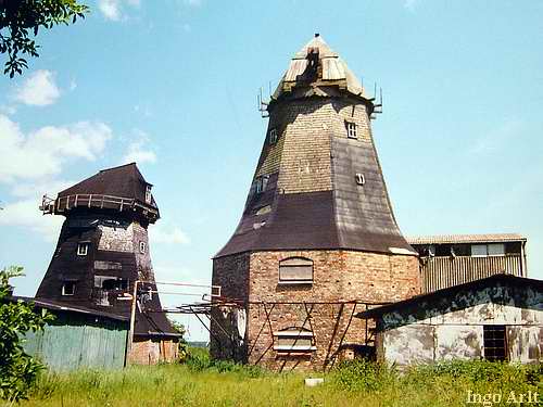 Mühlen zu Beginn der Sicherung 1995
