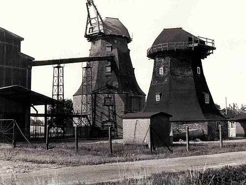 Mühlen kurz vor Stillegung 1989