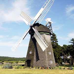 Windmühle Alt Schwerin - Museumswindmühle heute