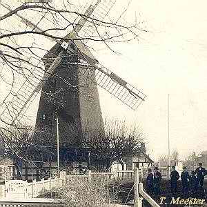historische Windmhle in Anklam - Ansicht 1918