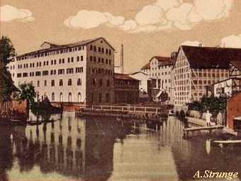 Grabower Mhle - Ansicht des Komplexes 1930