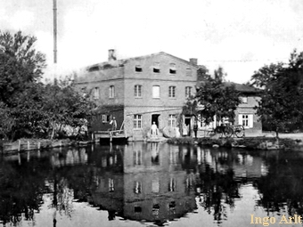 Wassermhle Ivenack - Ansicht 1930