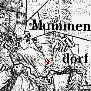 Windmhle in Kirch Mummendorf - Standort