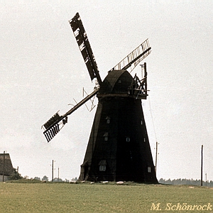 Windmhle Klaas in Krslin - Ansicht 1970