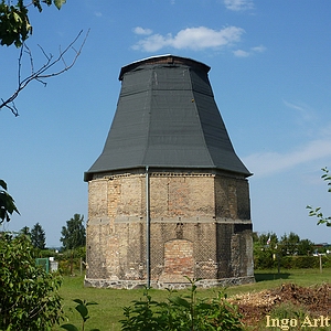 Windmühle in Rostock die Sievershägener Mühle - Ansicht heute