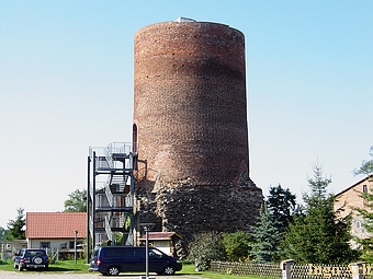 Motormhle Rothenklempenow - Ansicht Fangelturm