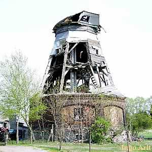 Windmhle Verchen - Ruine 2003