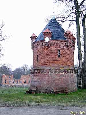 Wasserturm in Goldenbow bei Boizenburg