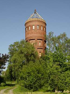 Wasserturm in Karow bei Goldberg
