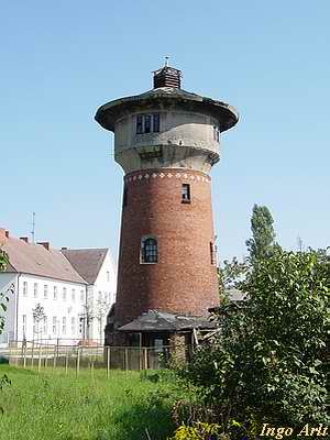 Wasserturm in Lcknitz