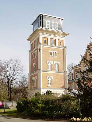 Wasserturm in Schwerin / Klinikum
