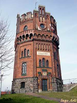 Wasserturm in Schwerin / Neumhle