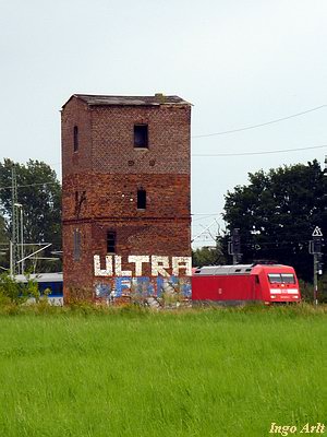 Wasserturm in Zssow bei Greifswald