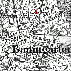 Windmhle Facklam in Baumgarten - Standort