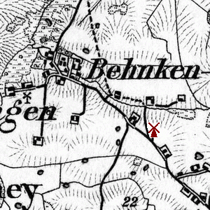 Bockwindmhle Behnkenhagen - Standort