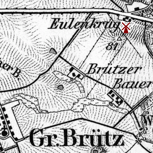 Windmhle Brsewitz Eulenkrug - Standort