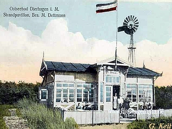 Windrad in Dndorf - Ansicht um 1920
