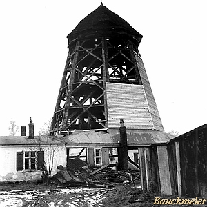 Windmühle Demmin - Sanierung 1978