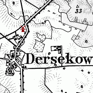 Windmhle in Dersekow - Standort