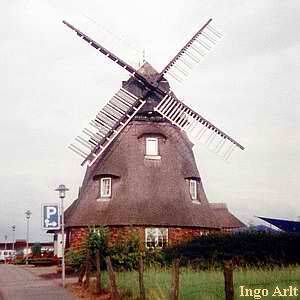 Windmhle Dorf Mecklenburg - Ansicht 1999