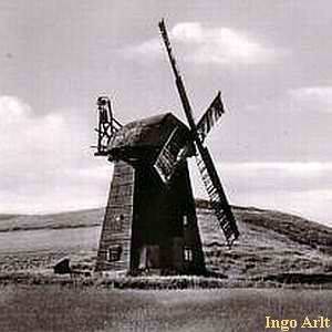 Windmhle in Gager - in alter Pracht 1938