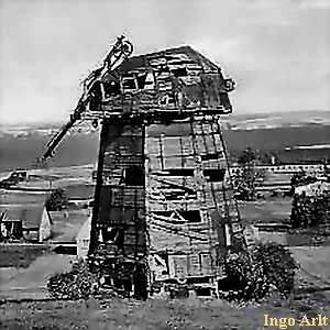 Windmhle in Gager - Verfall 1959