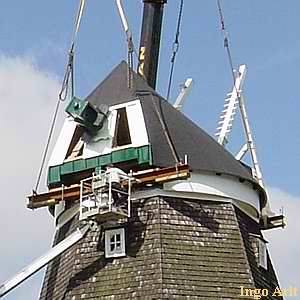 Windmhle Goldenbow - umfangreiche Sanierungsarbeiten - 2007