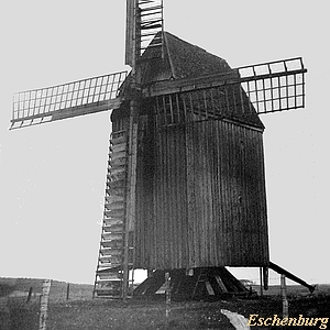 Windmhle Gresenhorst - Ansicht 1925