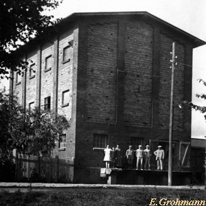Motormhle Stein in Grimmen - Ansicht nach Erbauung 1925