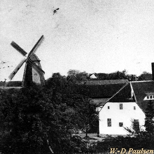 Windmhle Schloberg Gtzkow - Ansicht um 1900