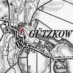 Windmhle Schloberg Gtzkow - Standort