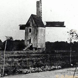 Windmhle Possehl in Gtzkow - Ansicht um 1900