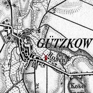 Windmhle Possehl in Gtzkow - Standort