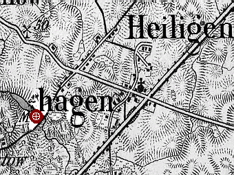 Wassermhle Heiligenhagen - Standort