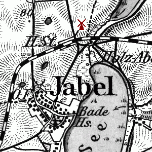 Windmhle Jabel - Standort