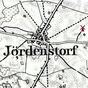 Windmhle Jrdenstorf - Standort