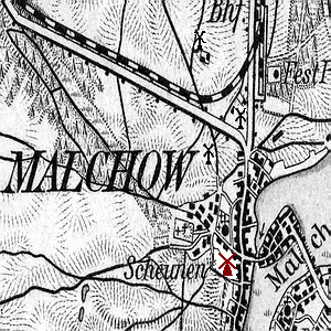 Windmhle Malchow - Standort