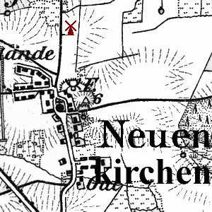 Windmhle Suhr in Neuenkirchen - Standort