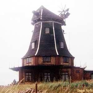 Windmhle Neukloster - Mhle mit Kappe 1999