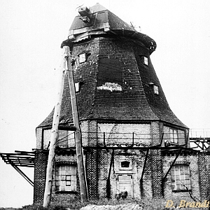 Windmhle Neukloster - Verfall 1970