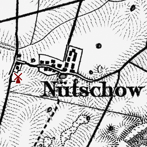 Windmhle in Ntschow - Standort