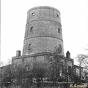 Windmhle Pasewalk - erhaltene Turm 1996