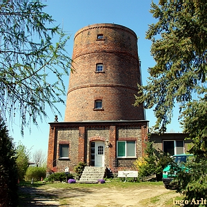 Windmhle Pasewalk - erhaltene Turm heute