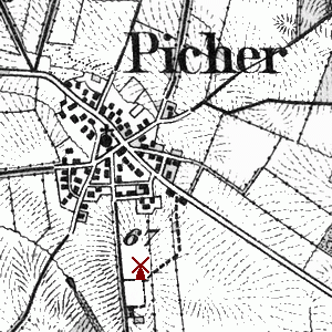 Windmhle Picher - Standort