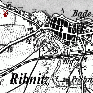 Windmhle Schmuhl in Ribnitz-Damgarten - vermuteter Standort
