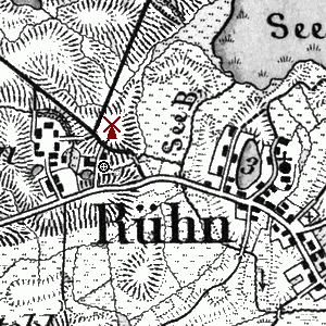 Windmhle Rhn - Standort