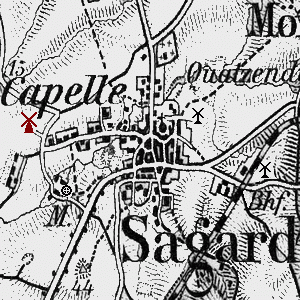 Windmhle Sagard 4 - Standort 1893