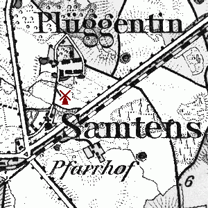 Windmhle Samtens - Standort 1893
