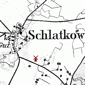 Windmhle Schlatkow - Standort 1893