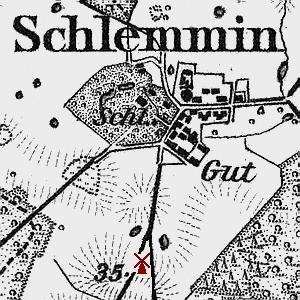 Windmhle Schlemmin - Standort